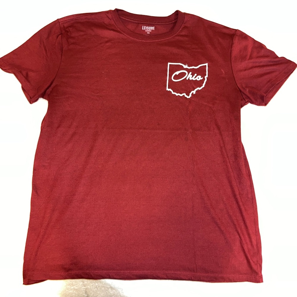 Ohio Red T-Shirt for Men